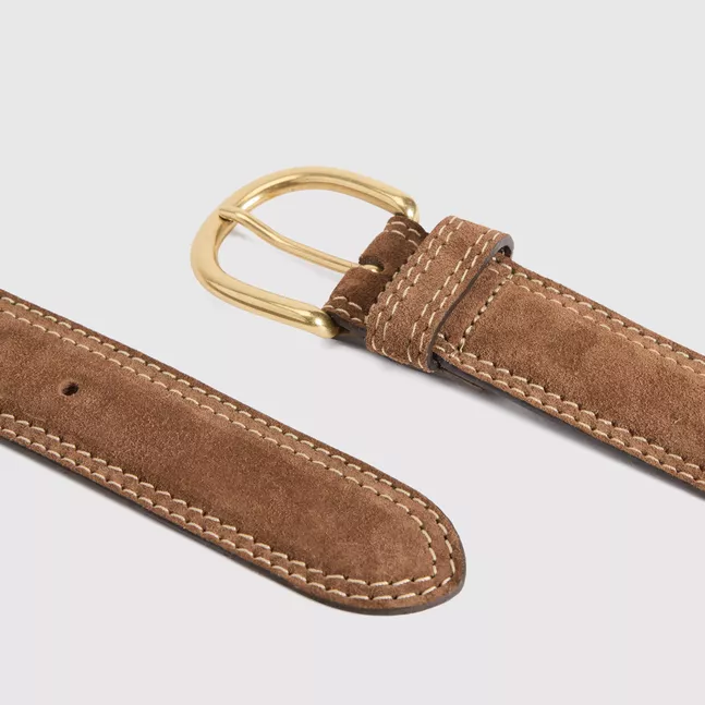 OLIVIA CLASSIC FEATHER EDGE BELT BRACKEN
