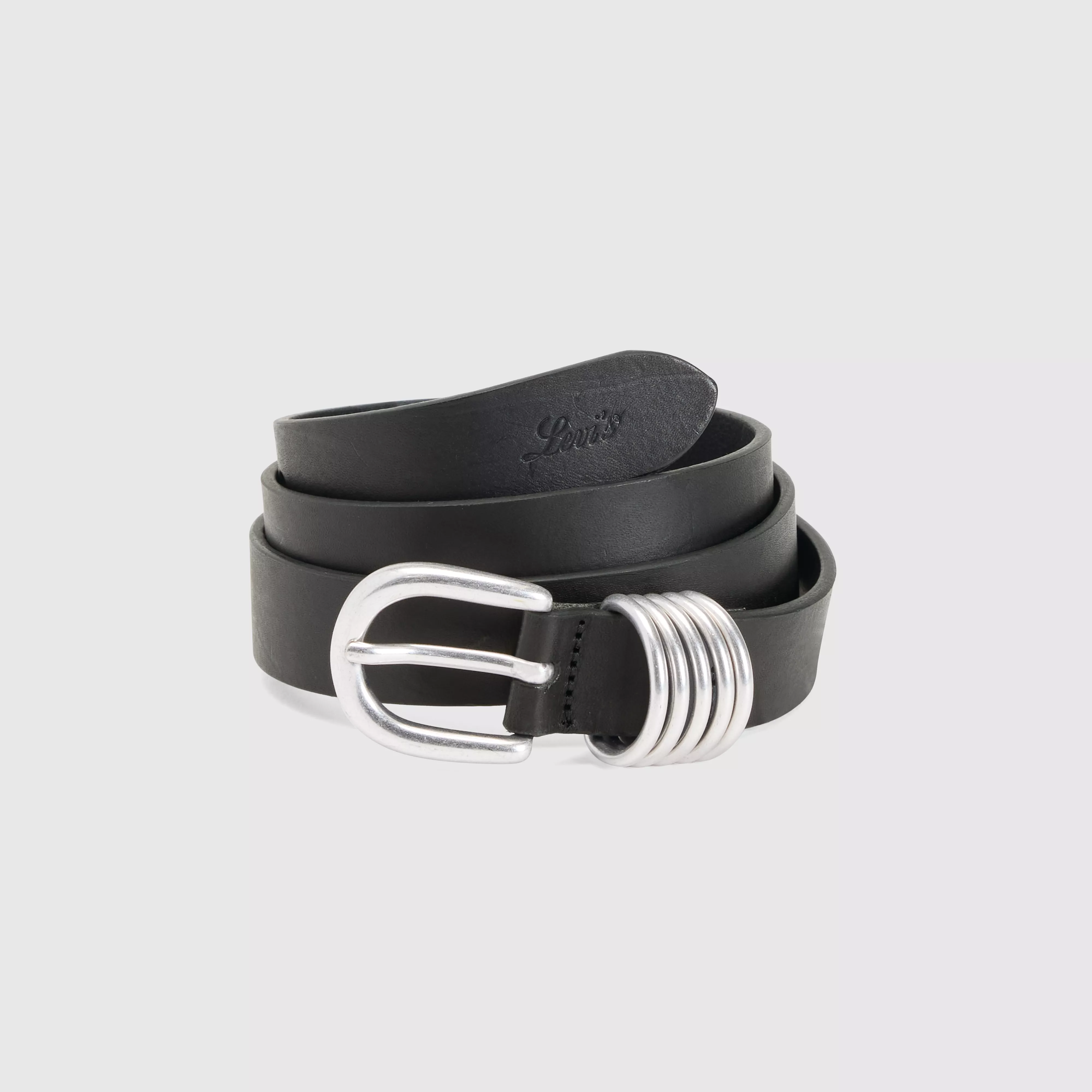LYLA RING BELT CAVIAR