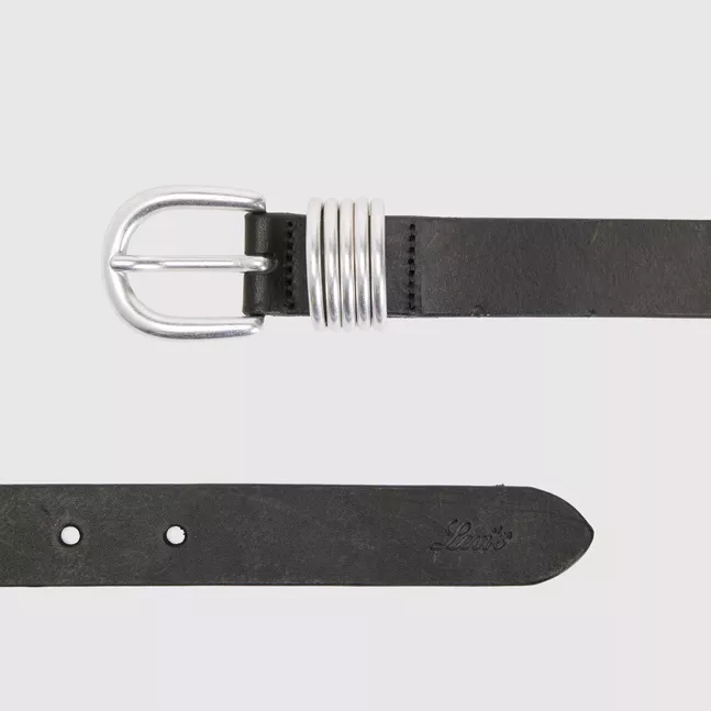 LYLA RING BELT CAVIAR