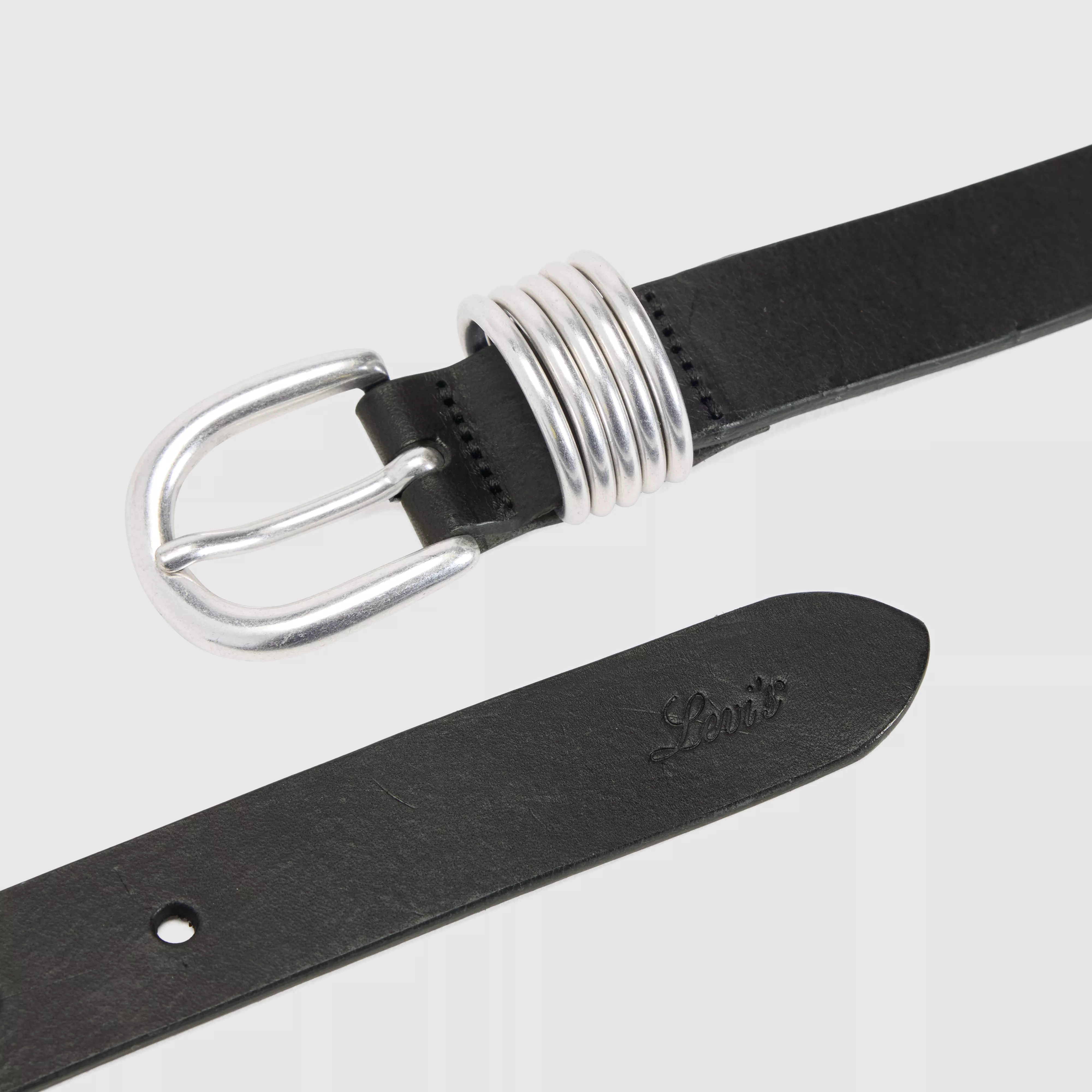 LYLA RING BELT CAVIAR