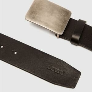 RYDER PLAQUE BUCKLE BELT CAVIAR