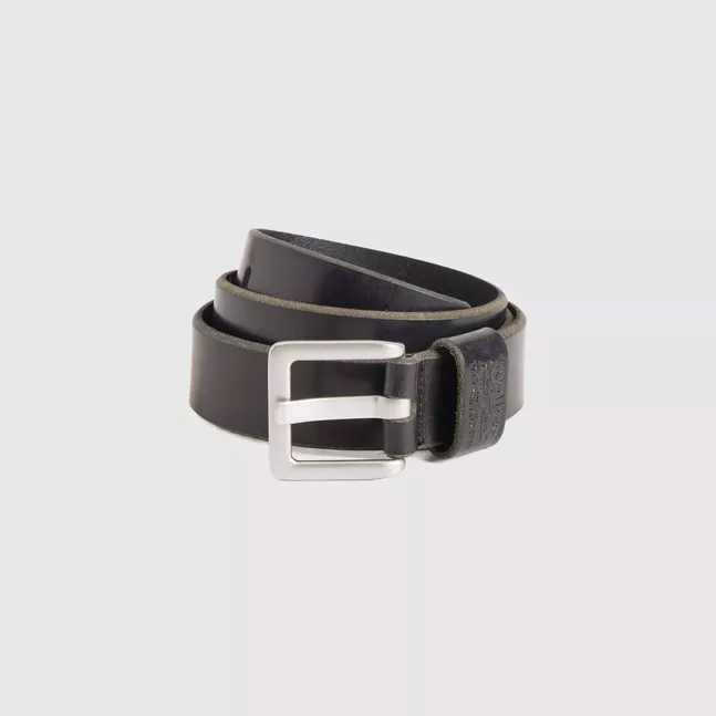 ARLO WIDE PRONG BELT CAVIAR