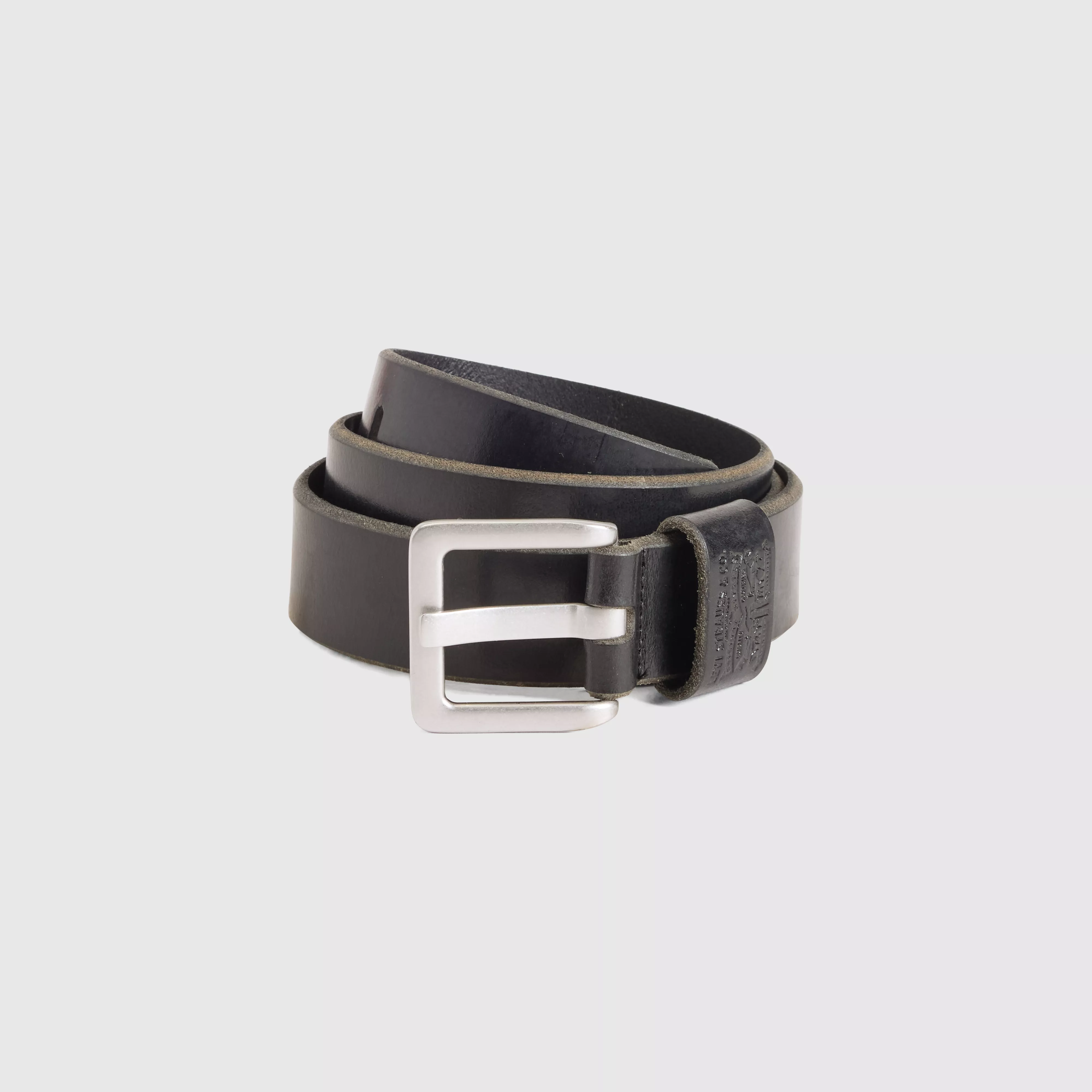 ARLO WIDE PRONG BELT CAVIAR