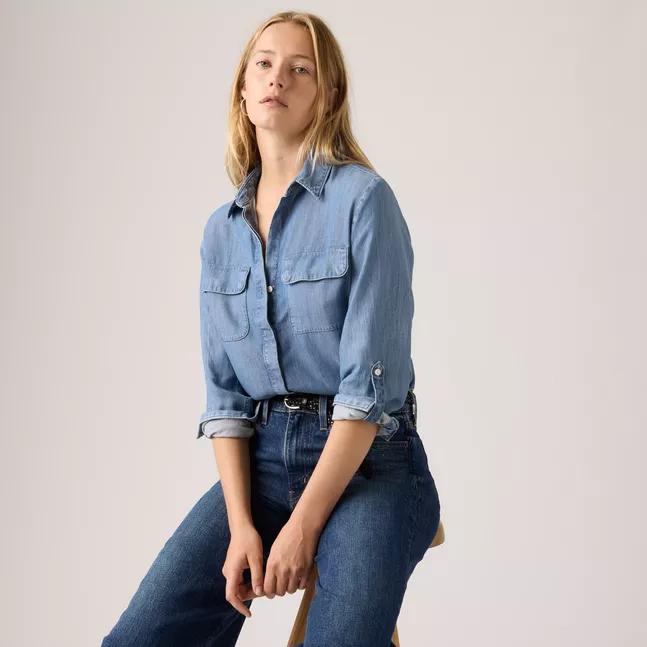 ELAINE UTILITY SHIRT CHILL GIRL