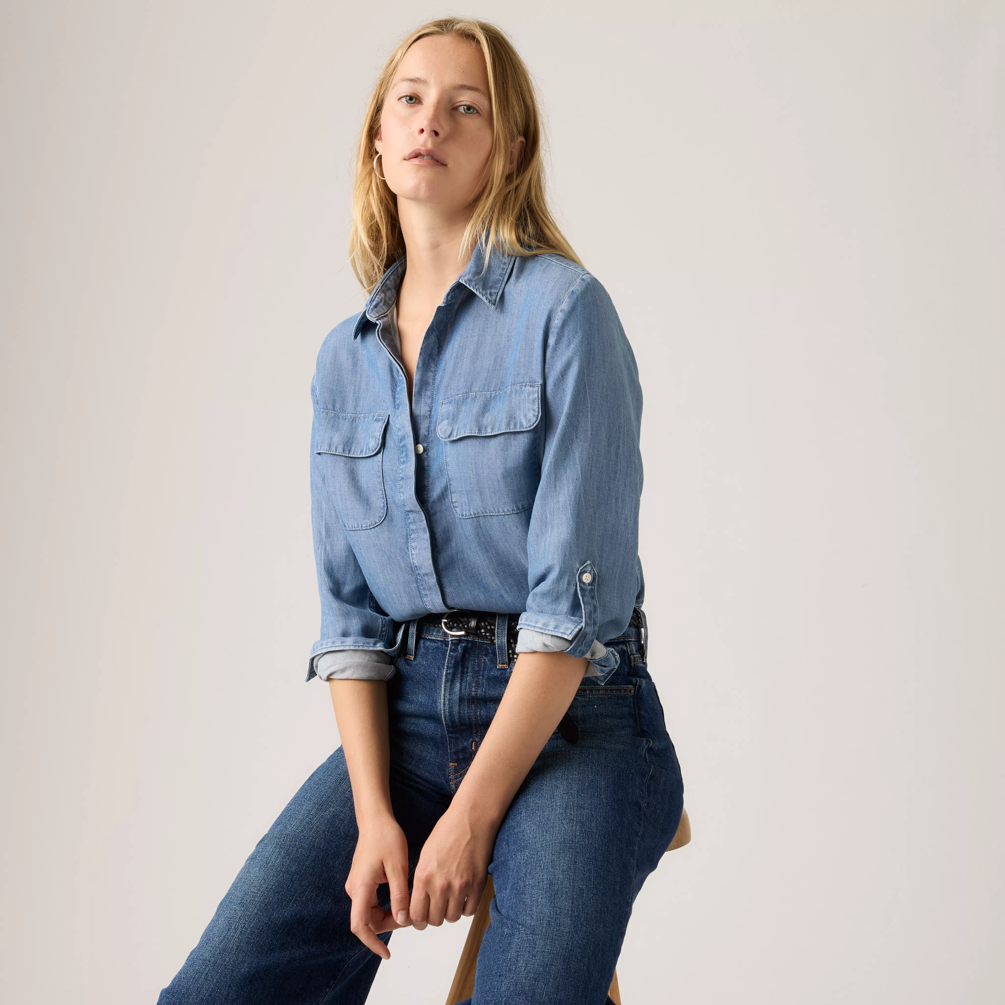 ELAINE UTILITY SHIRT CHILL GIRL