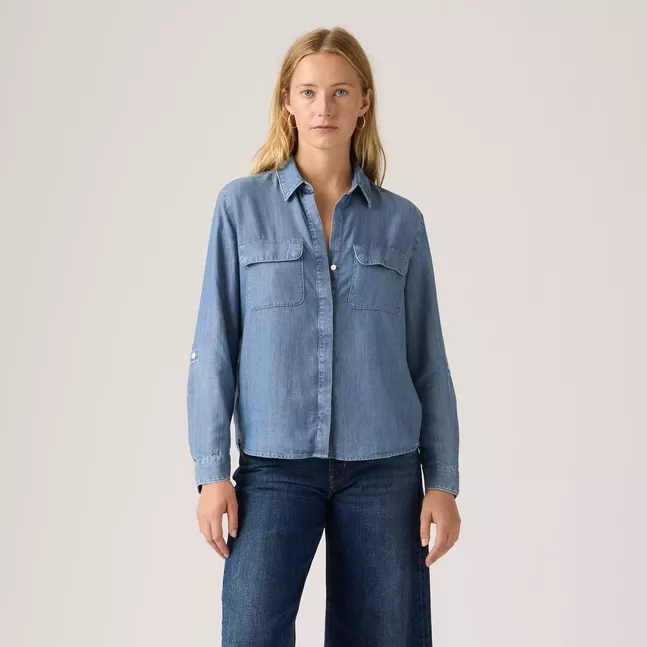 ELAINE UTILITY SHIRT CHILL GIRL