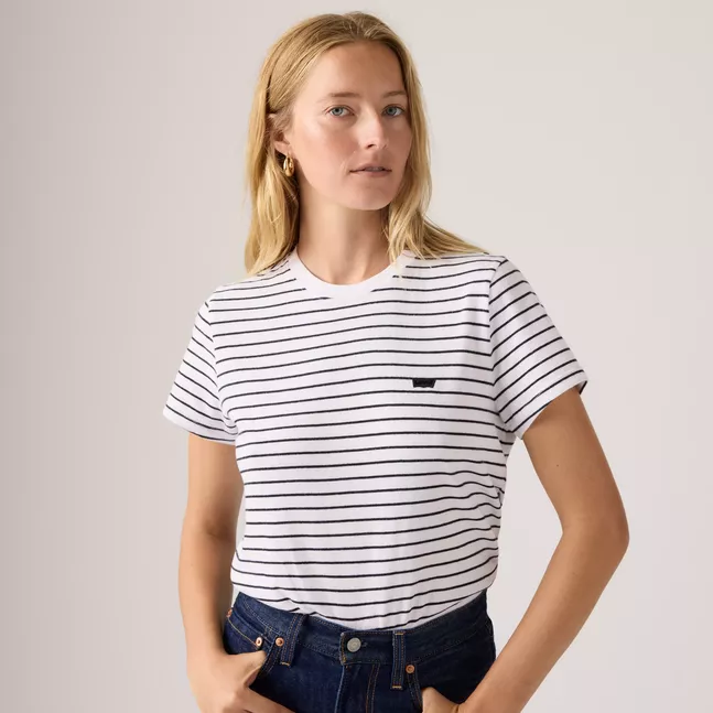 FAVORITE COTTON TEE HM GOLF COURSE STRI
