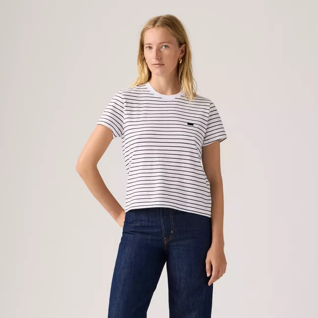 FAVORITE COTTON TEE HM GOLF COURSE STRI