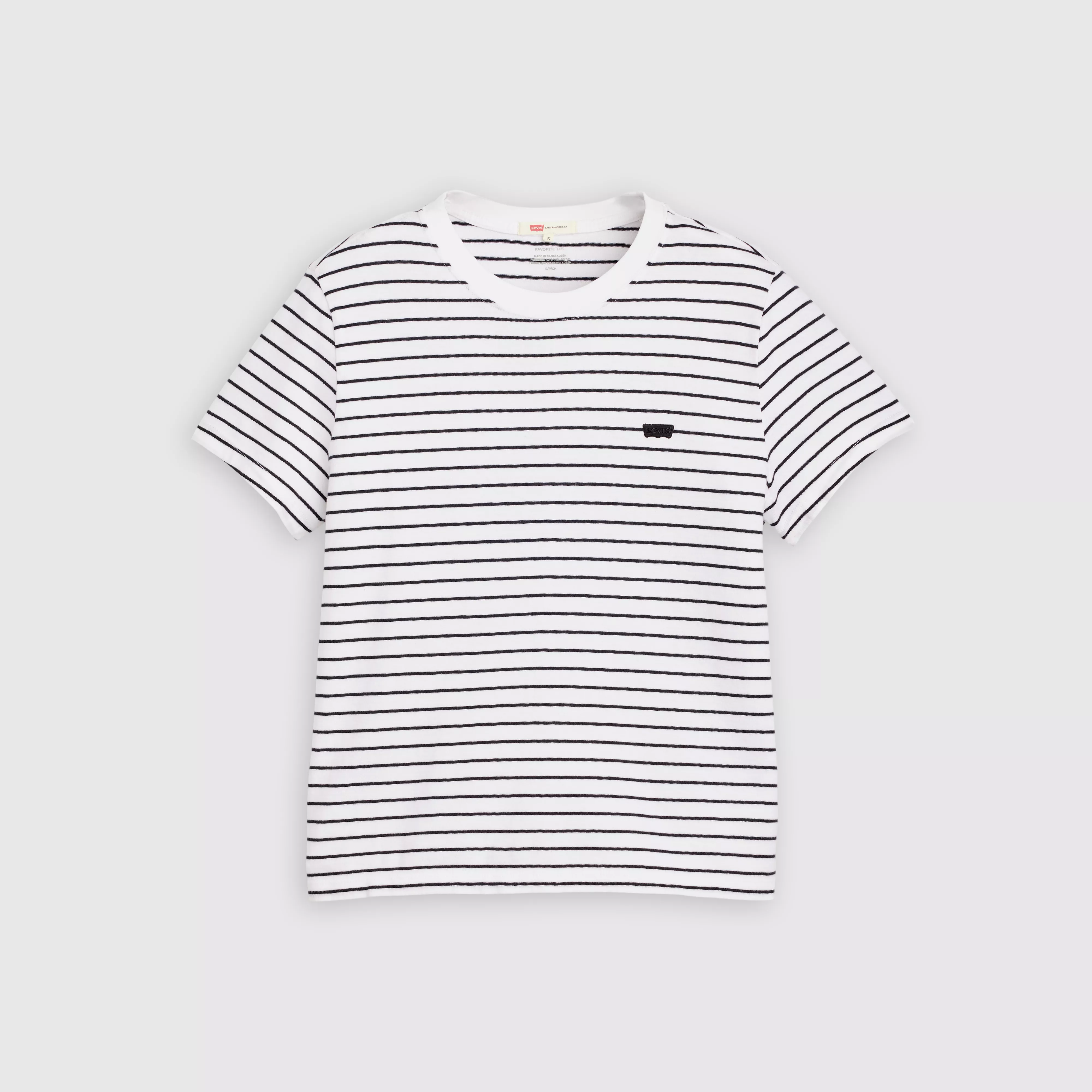 FAVORITE COTTON TEE HM GOLF COURSE STRI