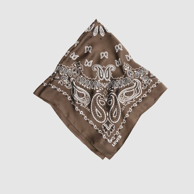 SATIN BANDANA OAKLEY BANDANA CHOCOLATE