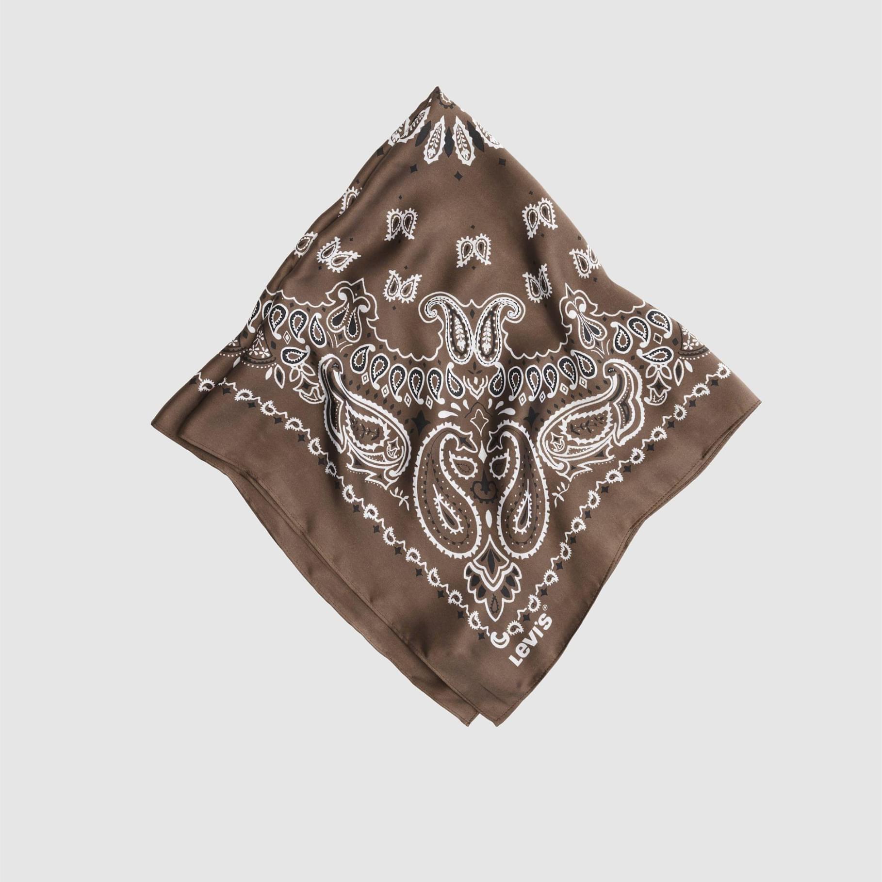 SATIN BANDANA OAKLEY BANDANA CHOCOLATE