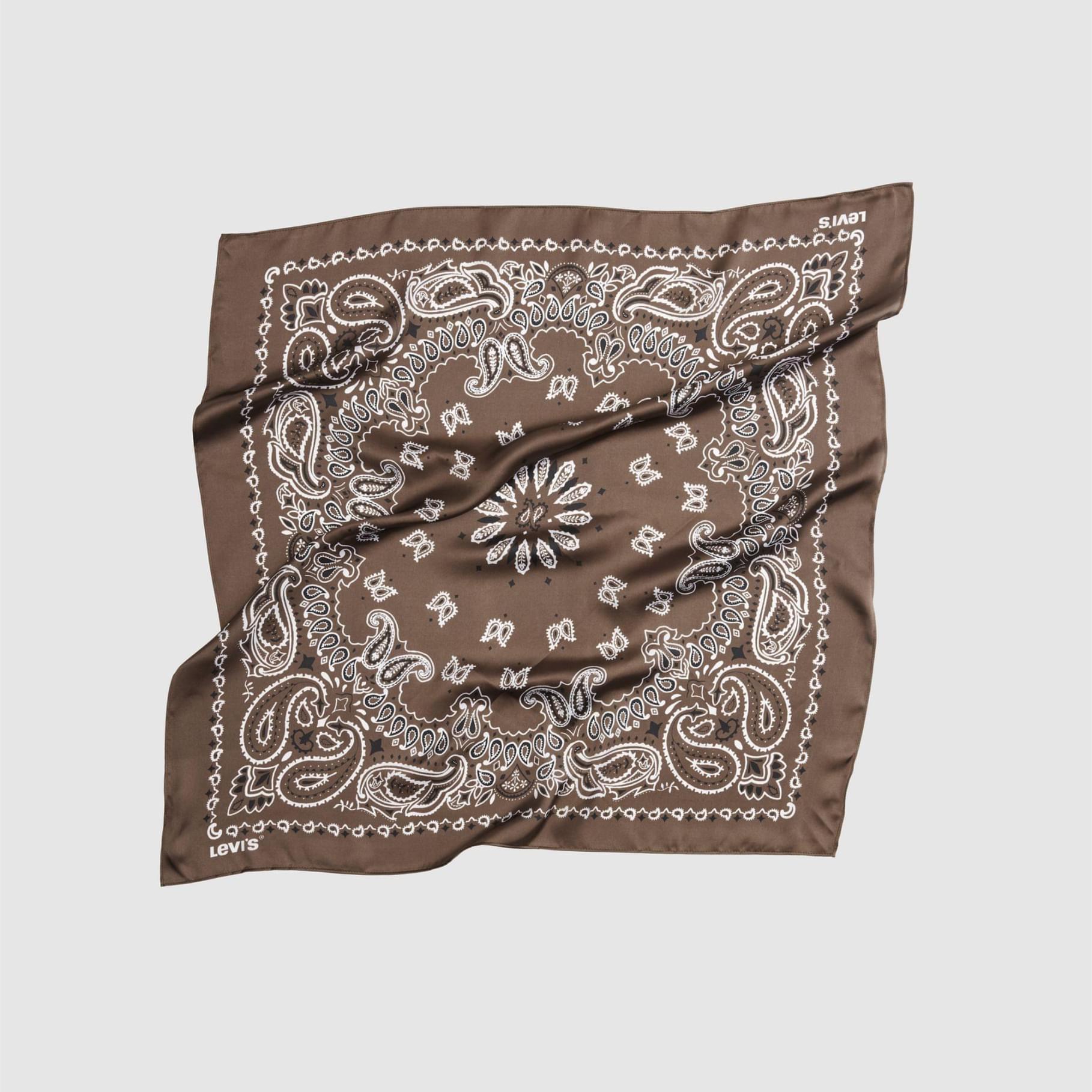 SATIN BANDANA OAKLEY BANDANA CHOCOLATE
