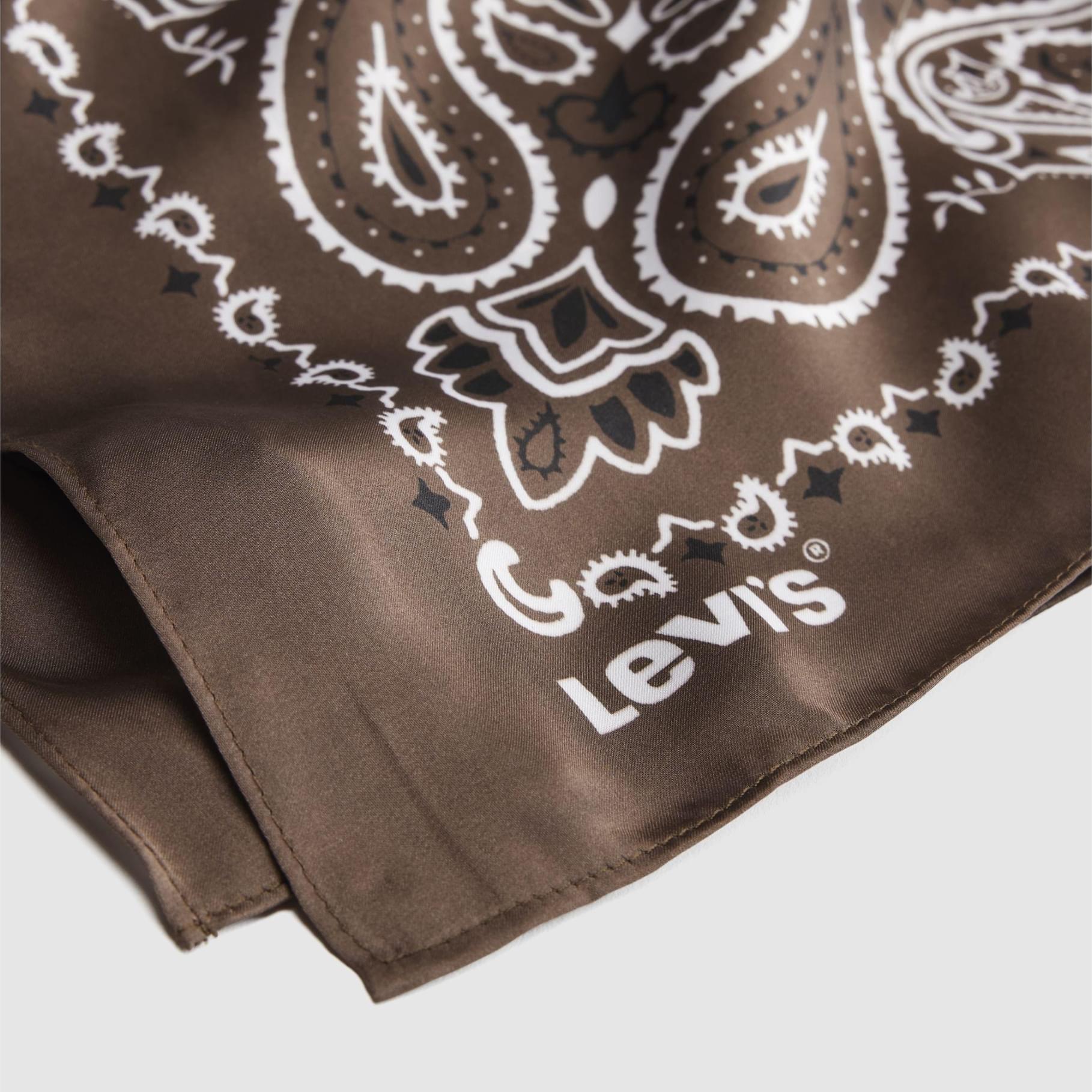 SATIN BANDANA OAKLEY BANDANA CHOCOLATE
