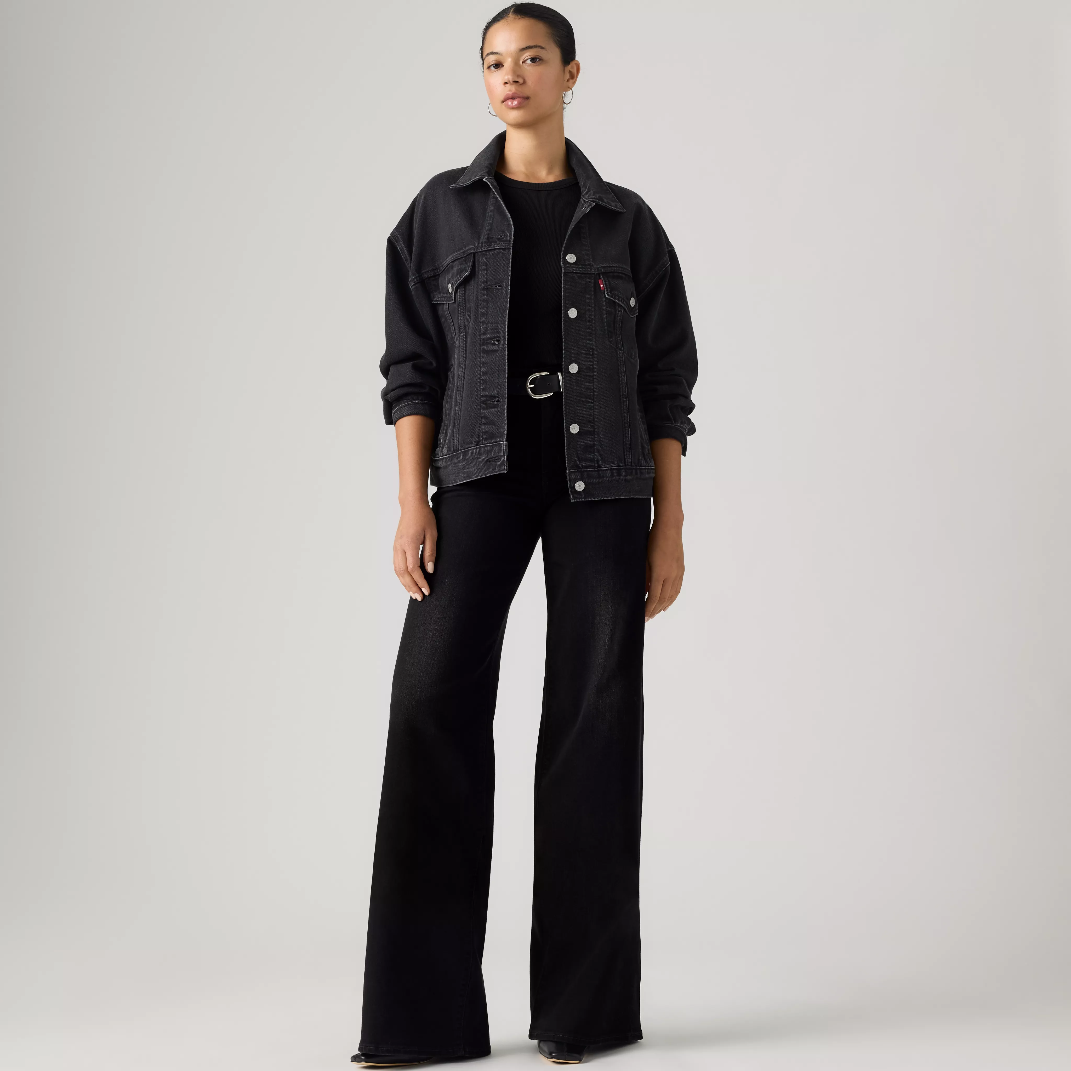 728 HR WIDE LEG WORN MIDNIGHT