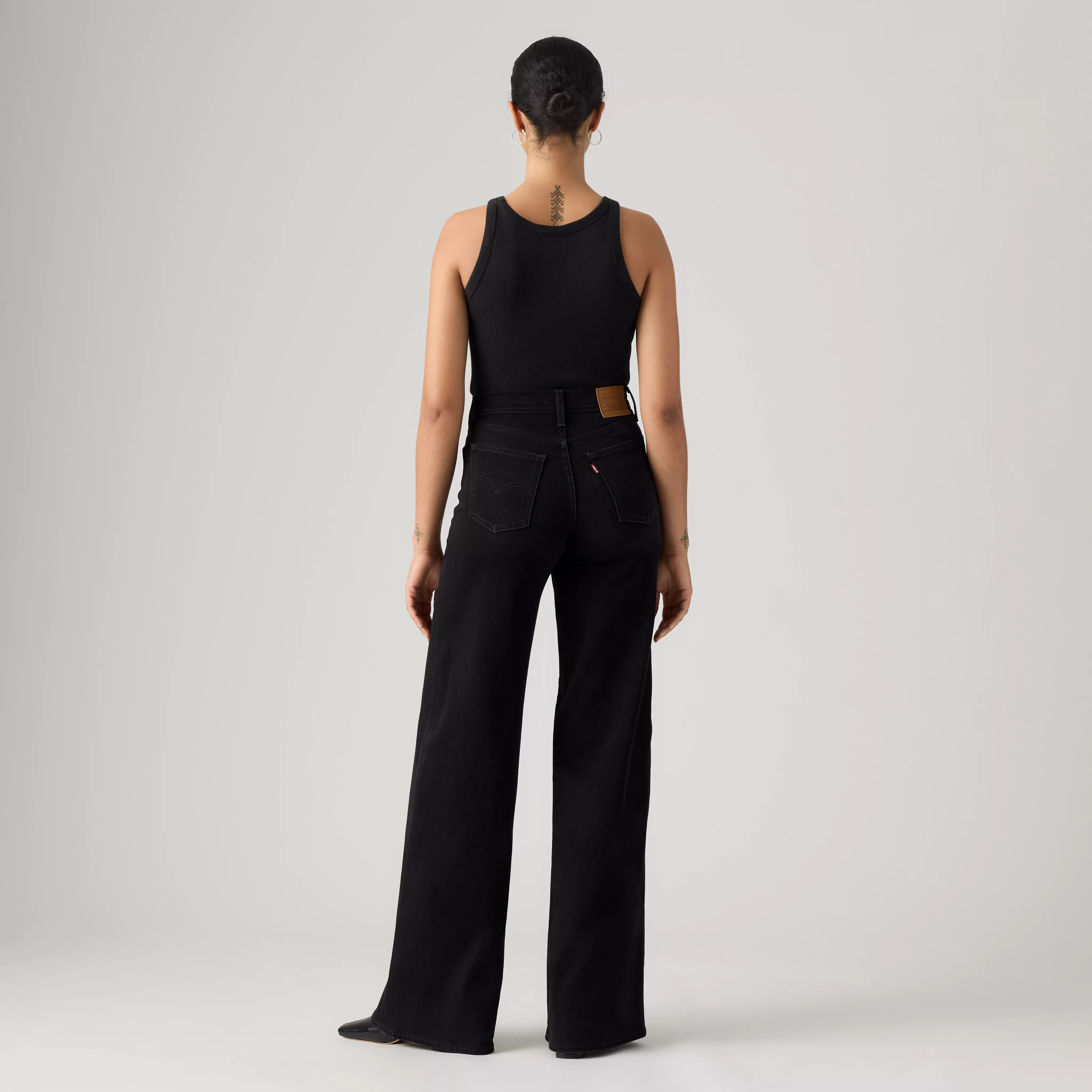 728 HR WIDE LEG WORN MIDNIGHT
