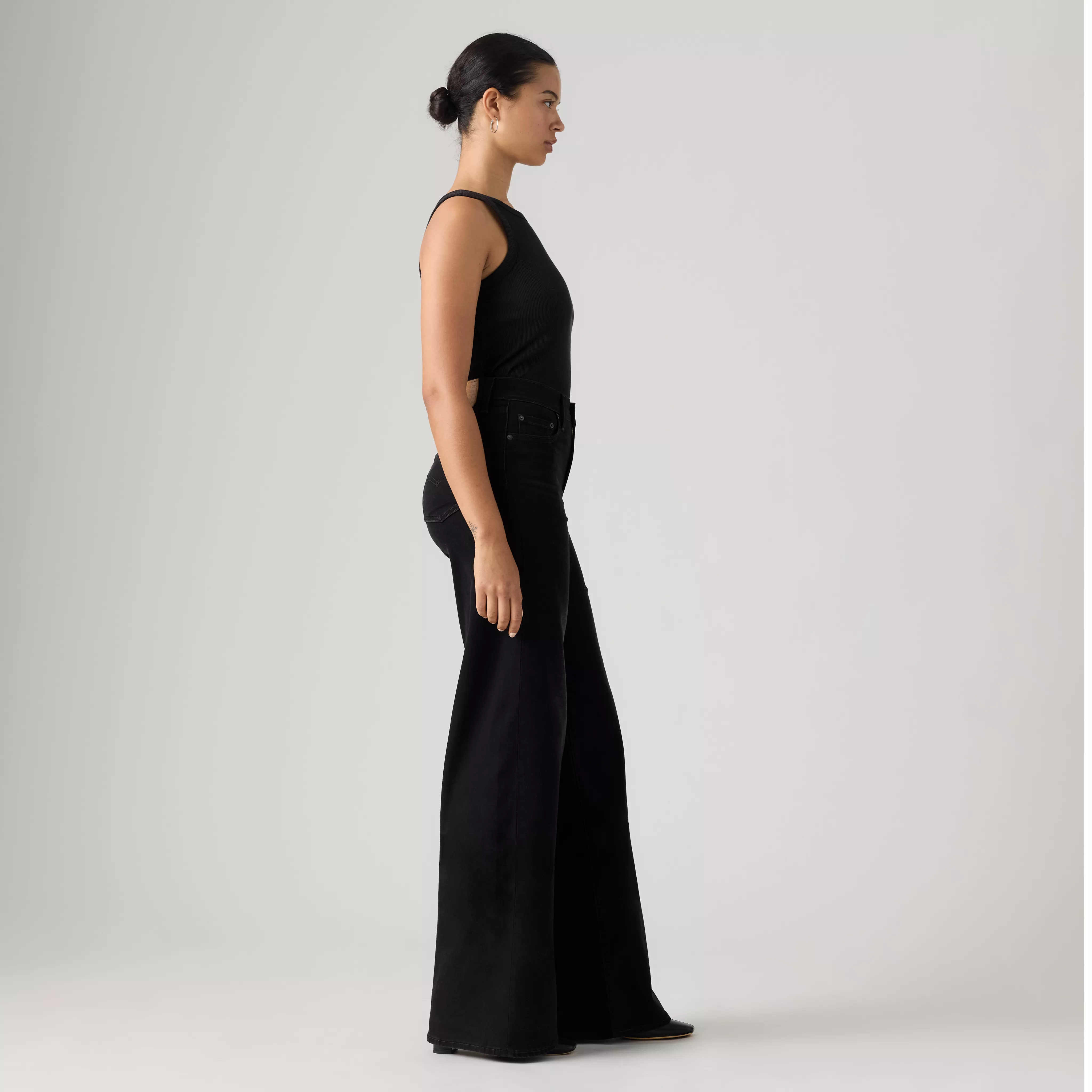 728 HR WIDE LEG WORN MIDNIGHT