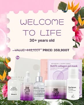 WELCOME TO LIFE SET /30+ YEARS OLD/