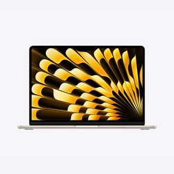 Apple MacBook Air, 15 inch, M5 chip, 10C CPU, 10C GPU, 16GB, 512GB SSD - Starlight