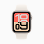Apple Watch SE 3, 40mm, GPS, Starlight Aluminum Case with Starlight Sport Band