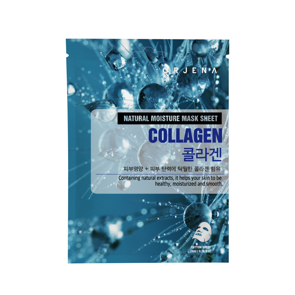 ORJENA NATURAL MOISTURE COLLAGEN MASK SHEET