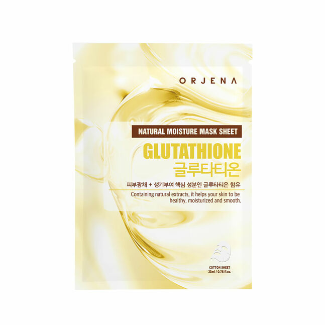 "ORJENA NATURAL MOISTURE GLUTATHIONE MASK SHEET "
