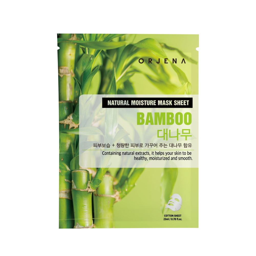 ORJENA NATURAL MOISTURE MASK SHEET - BAMBOO