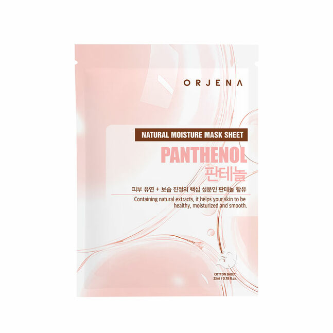 "ORJENA NATURAL MOISTURE PANTHENOL MASK SHEET "