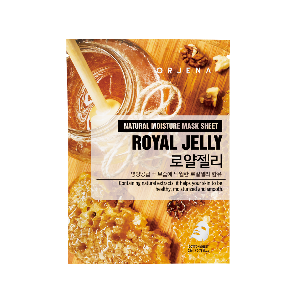 ORJENA NATURAL MOISTURE ROYAL JELLY MASK SHEET