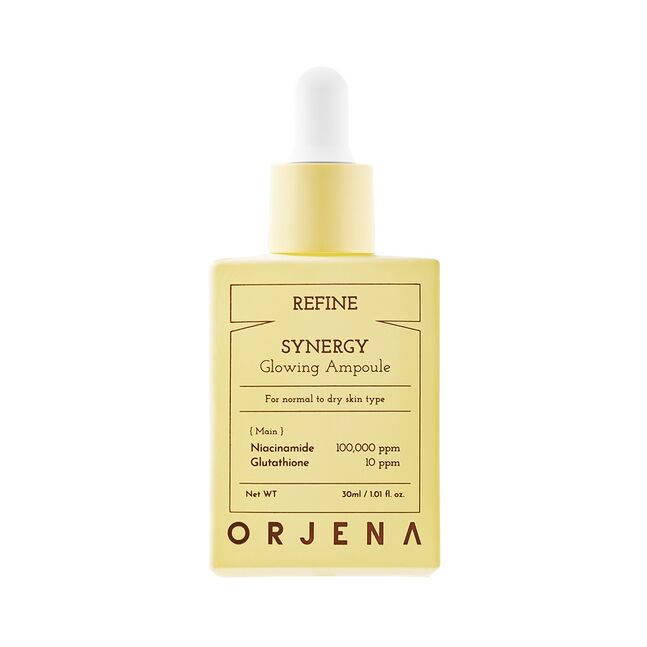 "ORJENA REFINE SYNERGY GLOWING AMPOULE "