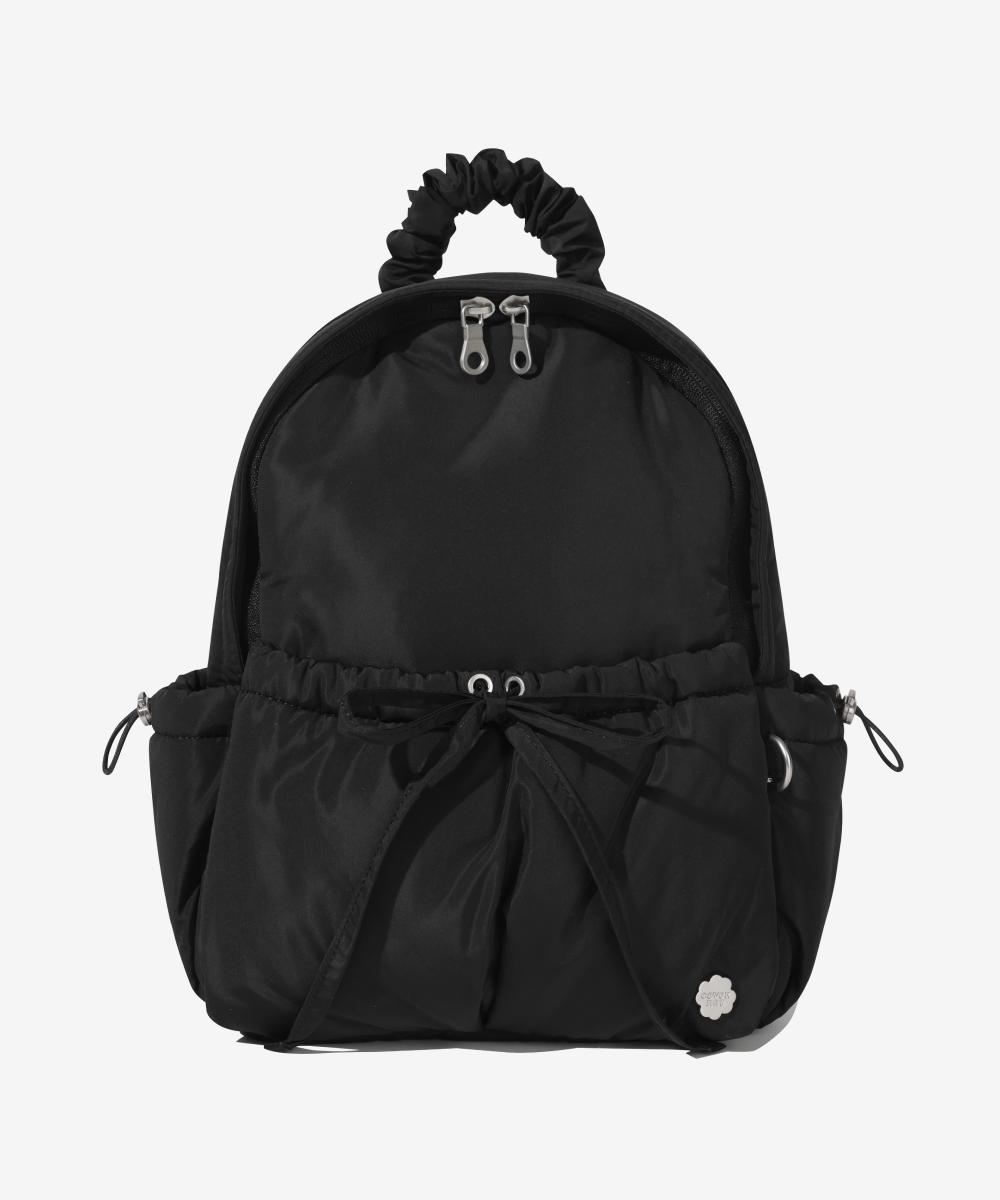 WOMEN SHIRRING MINI BACKPACK