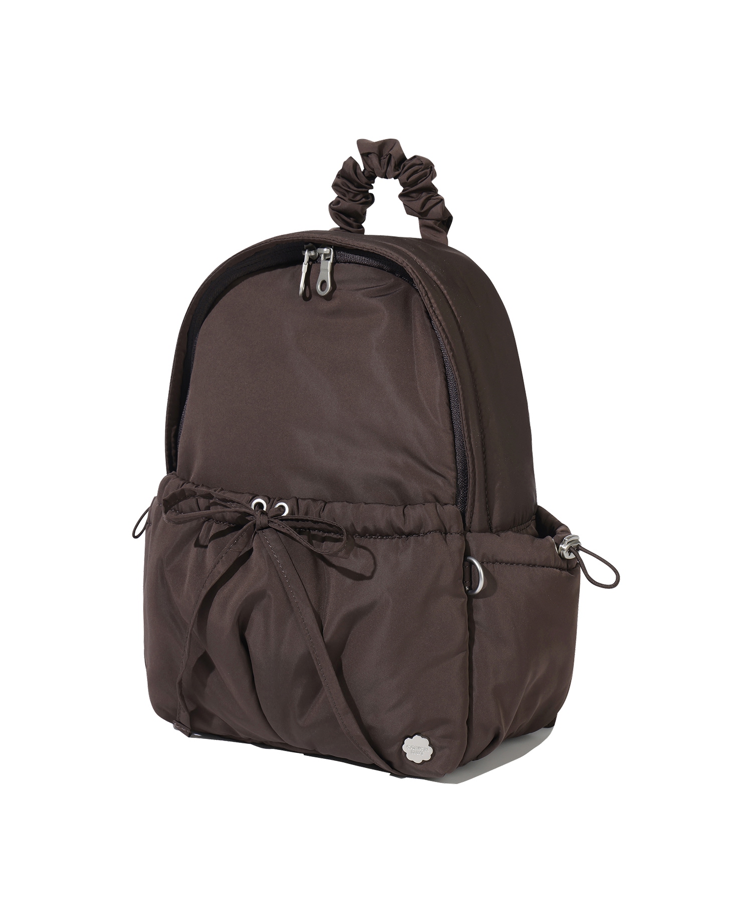 WOMEN SHIRRING MINI BACKPACK