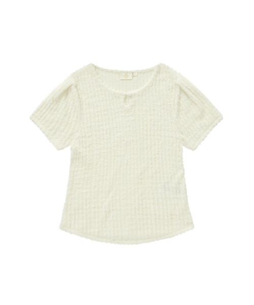WOMEN TEXTURED T-SHIRT