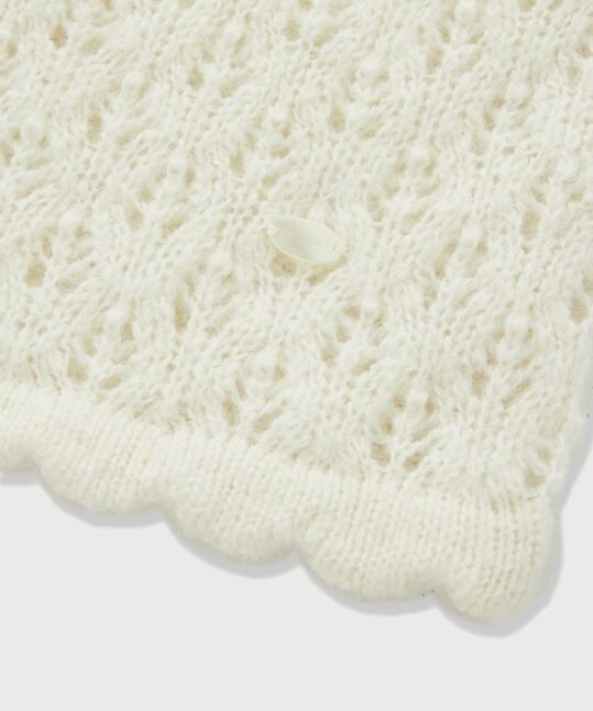 WOMEN POINTELLE KNIT SKIRT