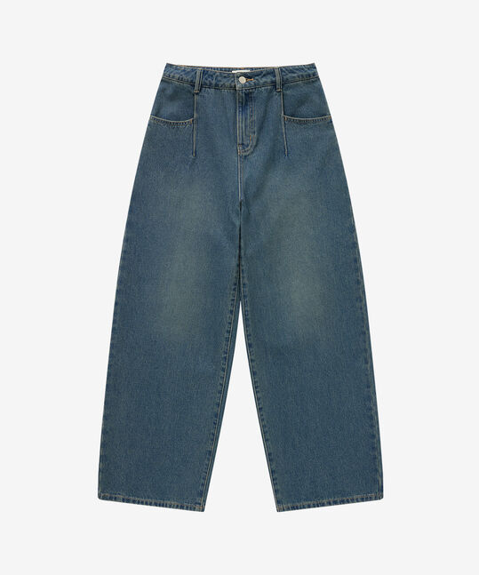 WOMEN CURVED PANTS