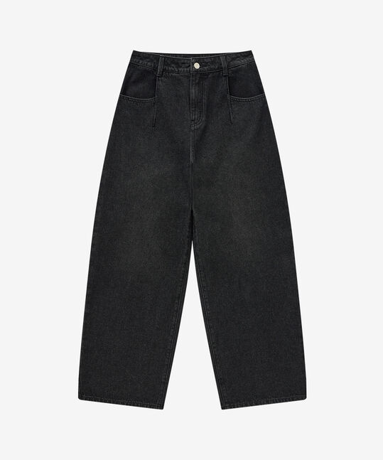 WOMEN CURVED PANTS
