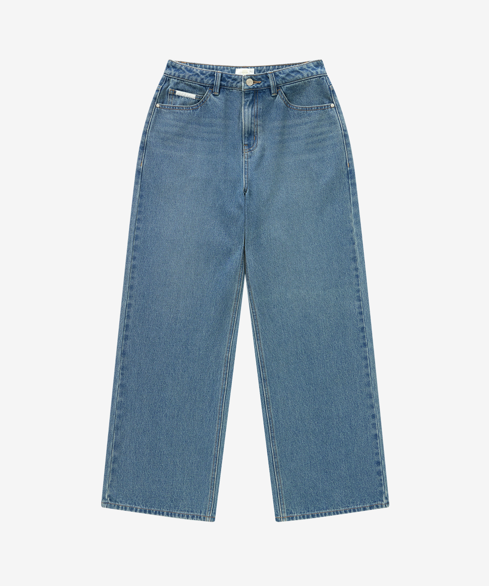 WOMEN STRAIGHT DENIM PANTS