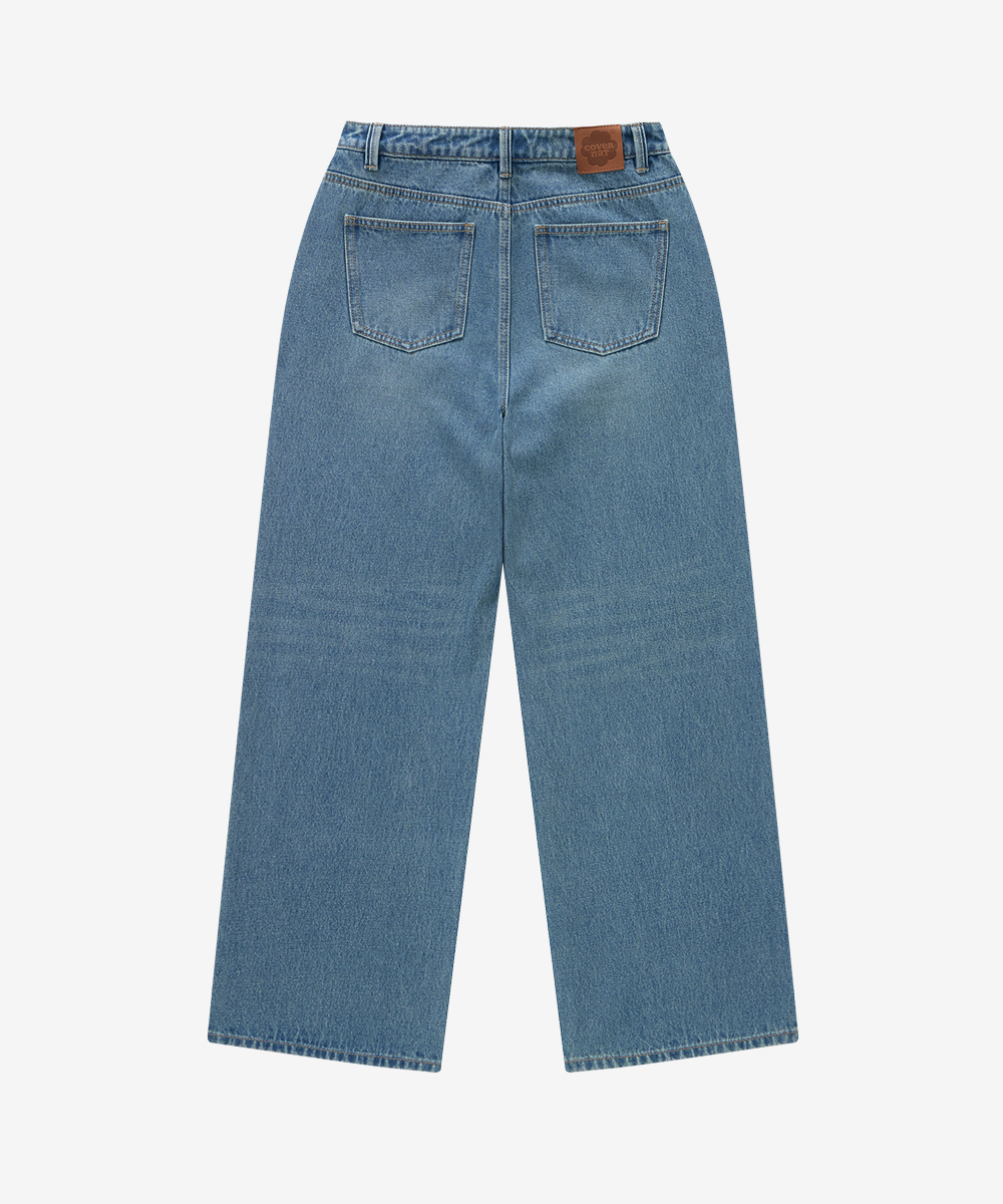 WOMEN STRAIGHT DENIM PANTS