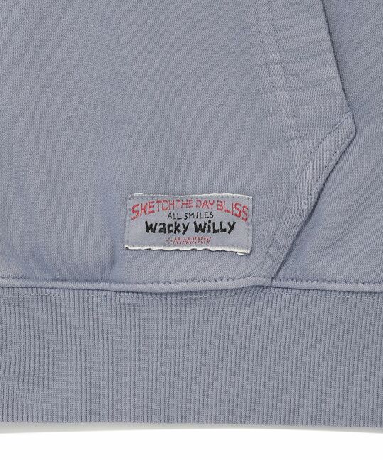 RETAIL GRAPHIC DYEING HOODIE