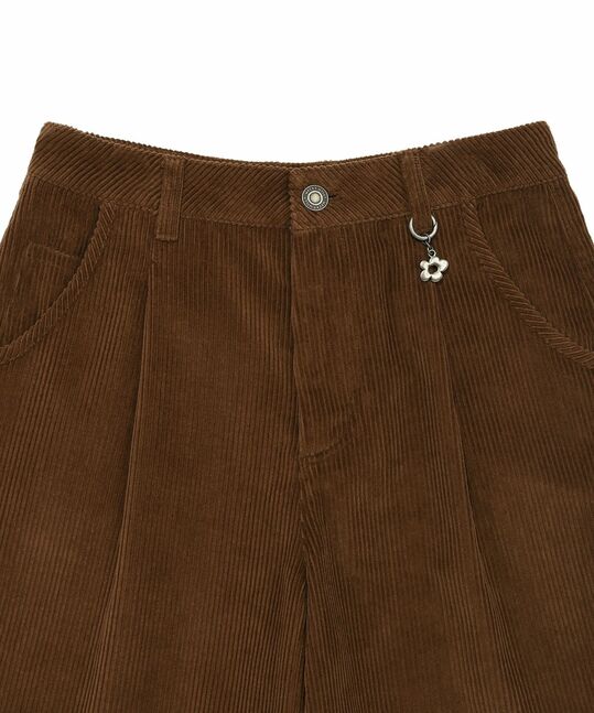 WOMEN'S CORDUROY BERMUDA PANTS
