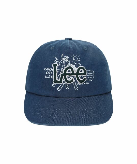 [WACKY WILLY X LEE] DENIM GRAPHIC BALL CAP