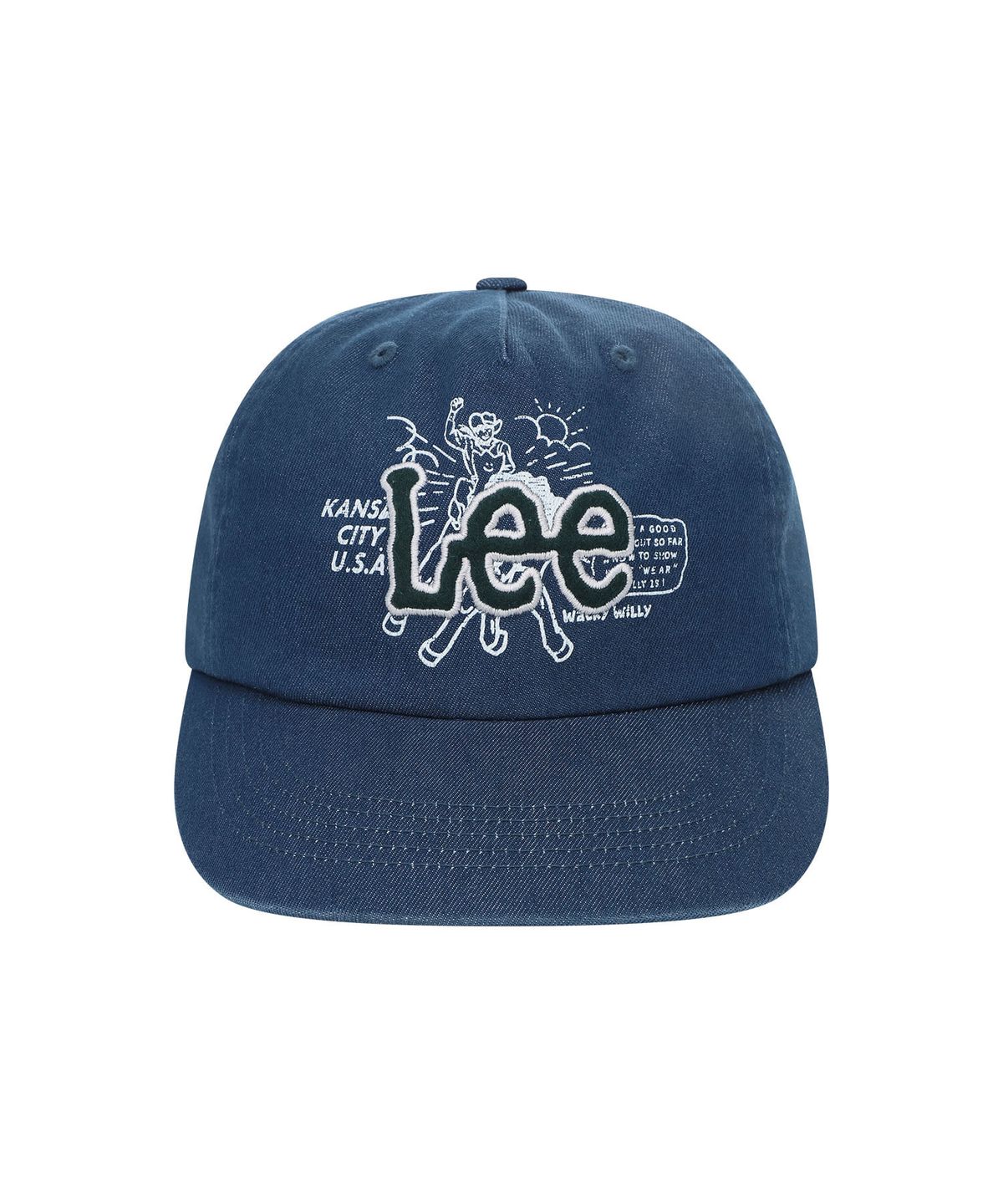 [WACKY WILLY X LEE] DENIM GRAPHIC BALL CAP