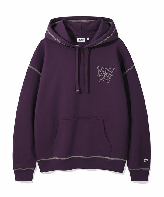 WACKY BACK LETTERING HOODIE