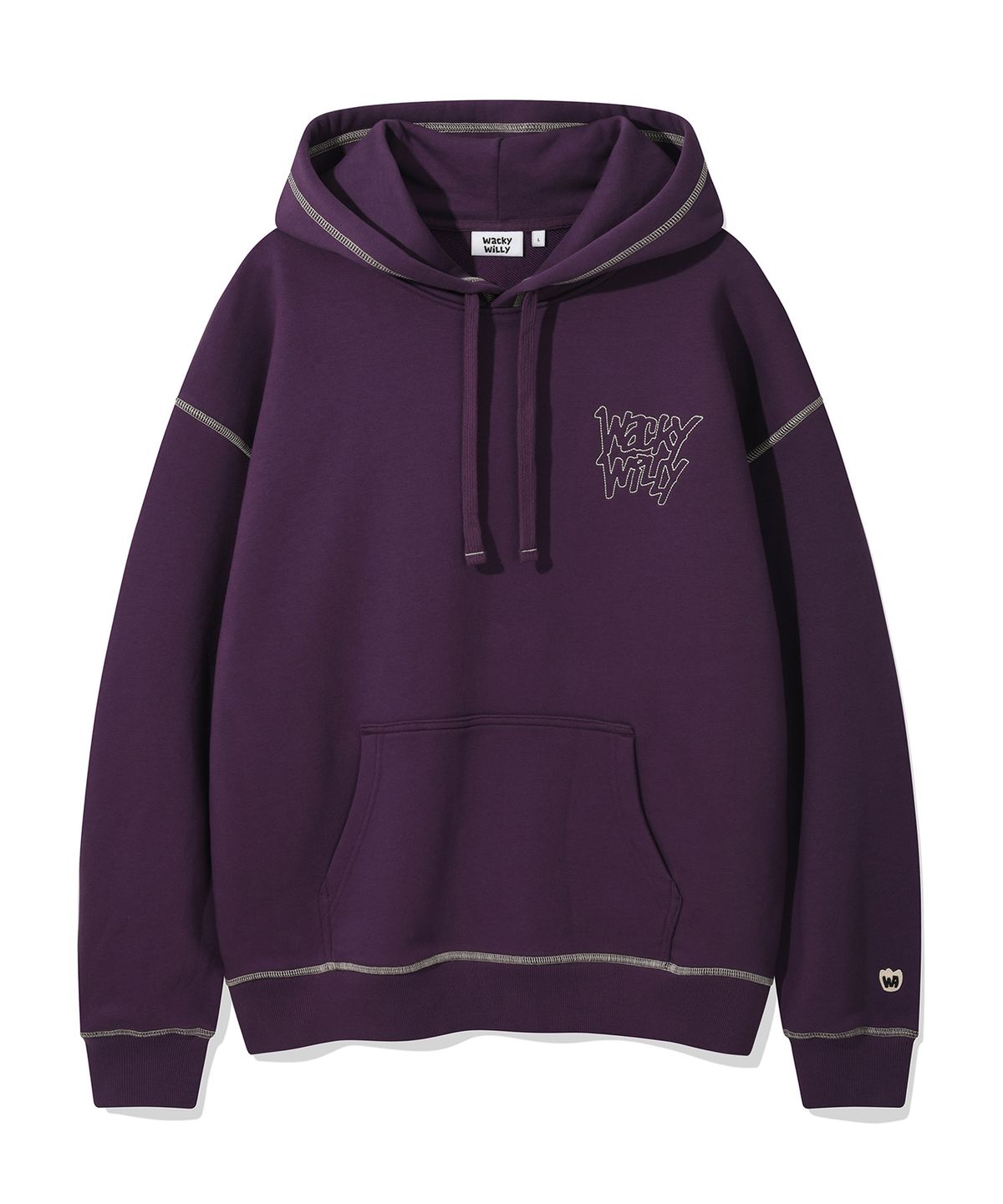WACKY BACK LETTERING HOODIE