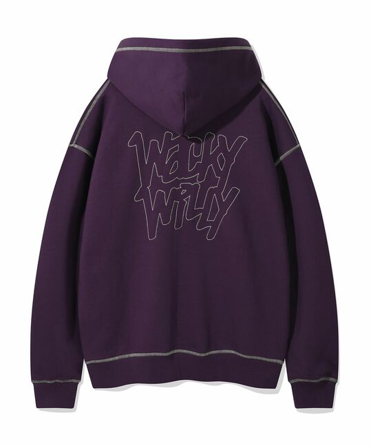 WACKY BACK LETTERING HOODIE