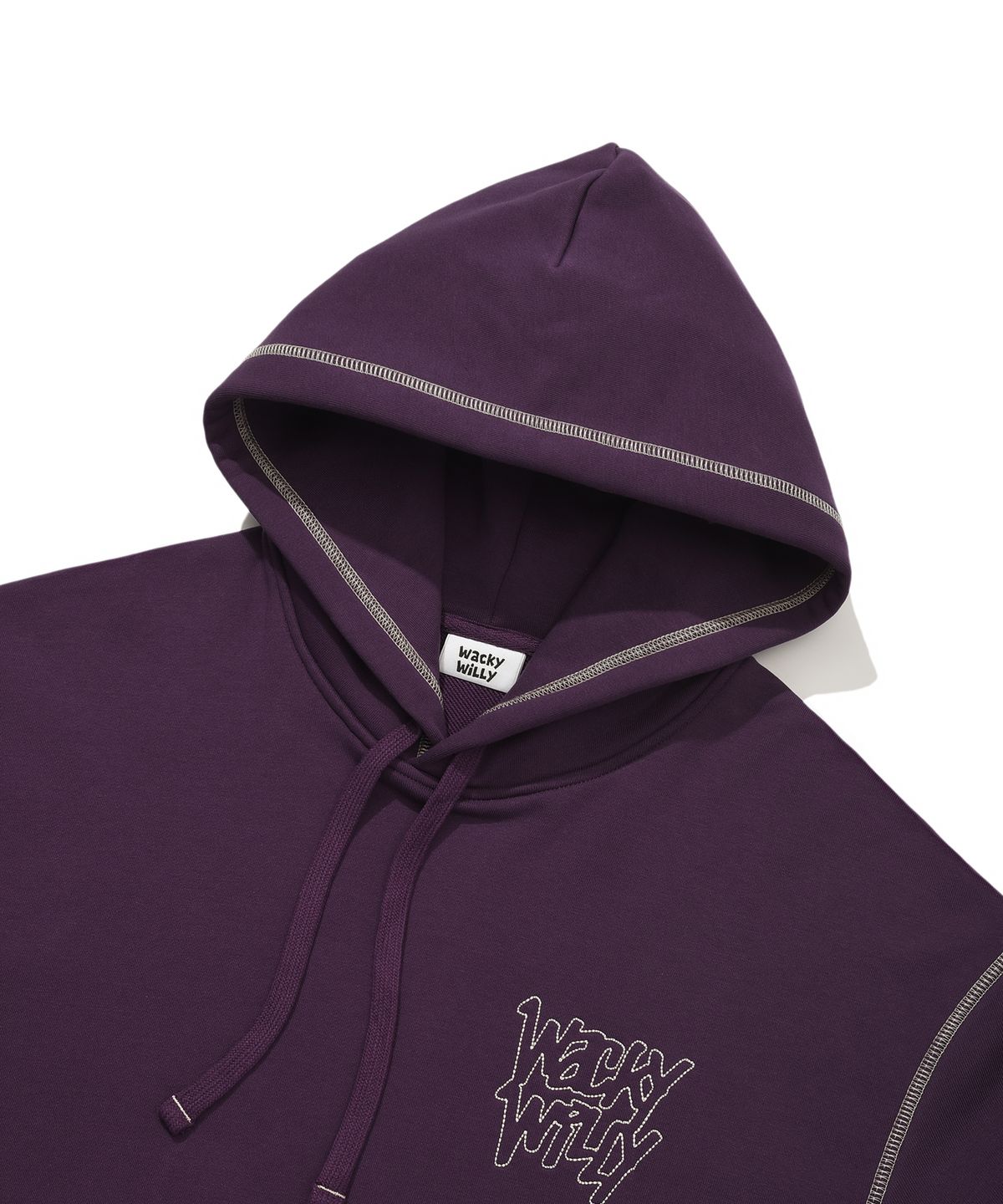 WACKY BACK LETTERING HOODIE