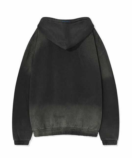 SHINING LEO DENIM-LIKE HOODIE
