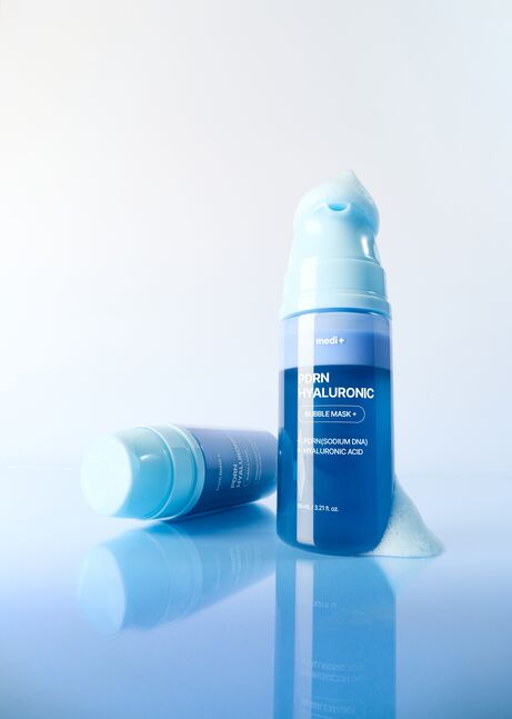 "from medi+ PDRN Hyaluronic Acid Quick Bubble Mask "