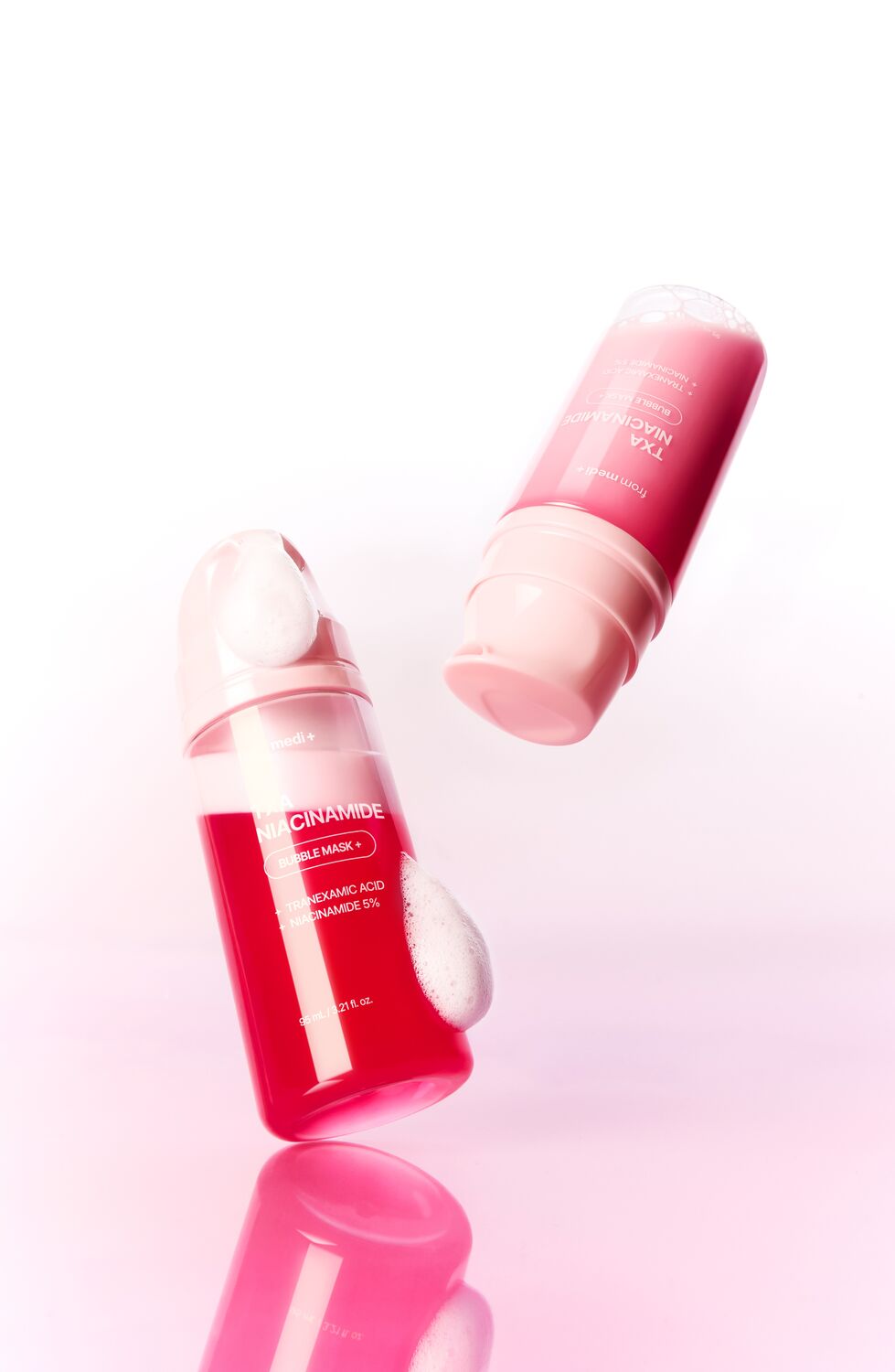 "from medi+ TXA Niacinamide Quick Bubble Mask 95ML "