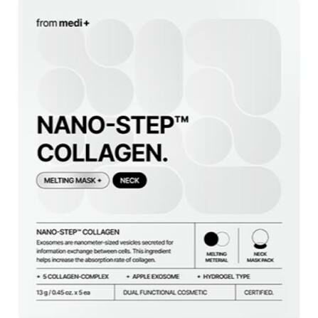 "from medi+ Azulene Cica Calming mask Neck Mask "