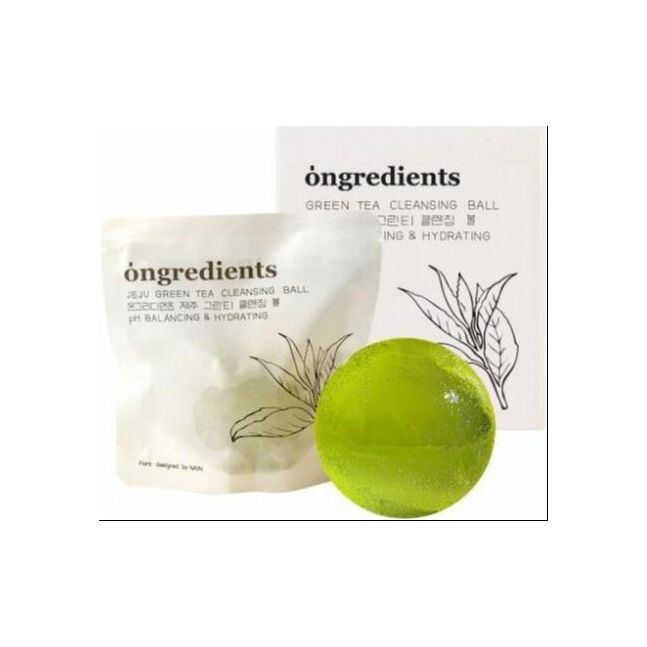 ONGREDIENTS Jeju Green Tea Cleansing Ball 110gr